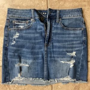 American Eagle High Rise Mini Skirt